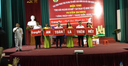 CÔNG ĐOÀN CÔNG TY CP TRÀNG AN VN – HƯỞNG ỨNG PHONG TRÀO THI ĐUA YÊU NƯỚC MỪNG ĐẠI HỘI CÔNG ĐOÀN CÁC CẤP 2017